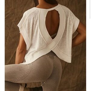 FP Movement by Free People My Time Tee in White